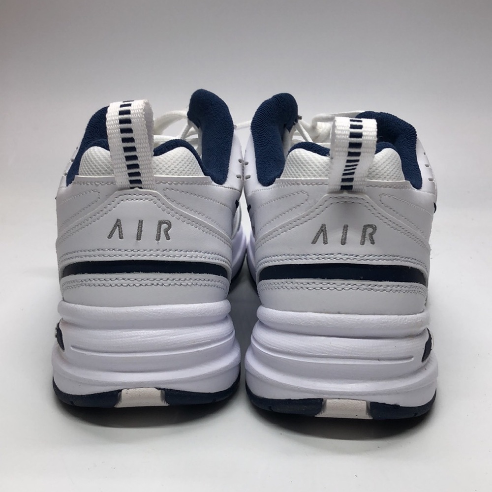 Mens Nike Air Monarch IV White/Grey 415445-102 USED Size 11 - Picture 4 of 10